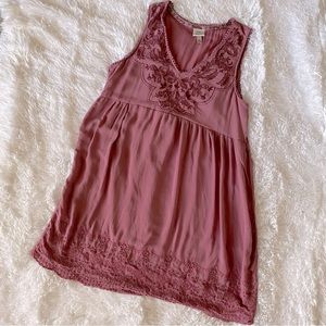 Knox Rose pink sleeveless dress XXL